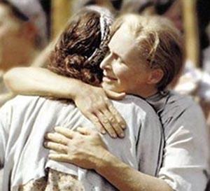 Glenn Close as Adrienne Pargiter in Paradise Road