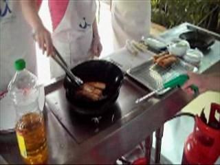 Making Thai Spring Rolls