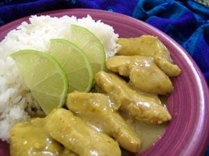 Thai Yellow Curry Chicken