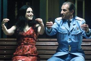 Ronit Elkabetz and Sasson Gabai star in The Band's Visit