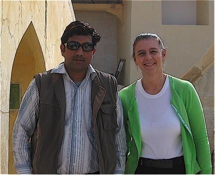 Ravi introduced us to the exciting city of Jaipur. 