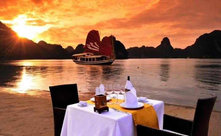 Sea Food in Halong Bay, Vietnam
