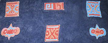 Chances are if you visit Bali you will come home with a lovely batik like this one. They are sold on the streets and in many shops; and there are even schools cropping up to teach tourists the art.