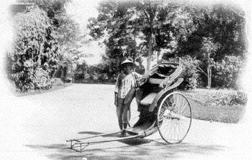 Cochinchine-Pousse pousse saigonnais