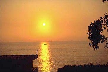 Sunrise in Qui Nhon. Vietnam's long coastline offers many spectacular sunrises.