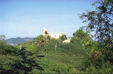 Nha Trang's Cau Da Villas, the Emperor's summer vacation compound on the hill overlooking the Nha Trang Bay. Cau Da Villas has been restored and is now a hotel. We stayed there and recommend it highly.