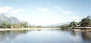 The Idyll of Vang Vien, Laos.