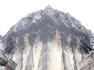 The Central Tower From Below. Phimai, Thailand.