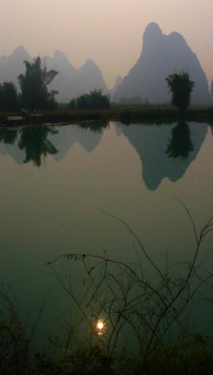 This was taken on the Dragon River, not far from Yangshuo.