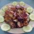 Chicken and barbecued pork