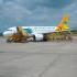 Flying with a Filipino touch. Cebu Pacific Airplane at General Santos City Airport
