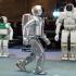 Honda's New Asimo robot at the Robodex 2003, Japan's largest robot exhibition in Yokohama.