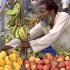 Fruit seller on the roadside, Nepalganj, Nepal.