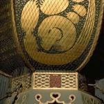 This ornate lantern adorns Sensoji Temple, located in the Asakusa District of Tokyo. Legend has it that, on the 18th of March in the year 628 A.D., two fishermen, Hamanari Hinokuma and his brother Takenari, cast their nets into the Sumida River and pulled out a golden statue of the Kannon Buddha. Soon thereafter, the village chief Hajino Nakamoto turned his home into a temple to house the treasured icon. Also known as Asakusa Kannon, Sensoji is Tokyo's oldest temple.