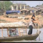 Kompong Chan scene, Tonle Sap river, Cambodia