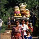 Temple offering, Bali, Indonesia