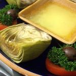 Steamed Artichokes With Drawn Butter