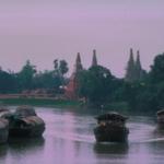 The Mekhala rice barge trip to Ayutthaya, Thailand.