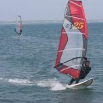 Windsurfing, Penghu, Taiwan.