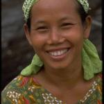 Sunda Kelapa hawker, Jakarta, Indonesia.