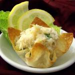 Velvet Crab in Crispy Wonton Cups