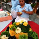 Thai Fruit Carving