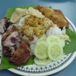 Another plate of nasi kandar