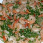 Philippines food: Garlic Shrimp