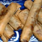 Philippines food: Lumpia or Fried Egg rolls 