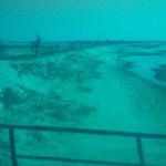 passing through a bridge