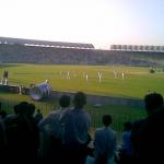 Pakistani team on ground