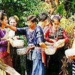 Songkran festival or Thai New Year in Chiang Mai Thailand