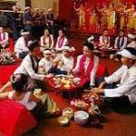 A traditional Khantoke dinner in Chiang Mai Thailand