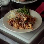 Phad Thai or Thai fried noodles