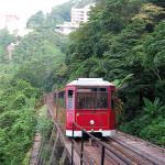 Take the tram to the top of Hong Kong's Victoria Peak. 