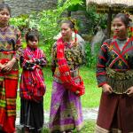 Philippines, Mindanao, Group of Tboli Girls