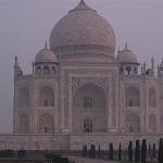 Taj Mahal at daybreak