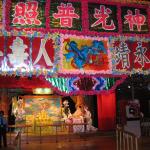Cantonese opera display at the Heritage Museum in Shatin