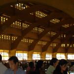 Unlike the cramped, claustrophobic and dimly lit Russian Market, the large vaulted centre of the spacious main market is brightened by the light that filters through its louvered walls.