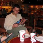 Reading at Pacific Coffee