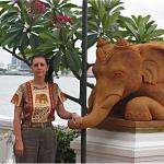 Our hotel was right on the river busy with traffic