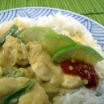Spicy Chicken in Coconut Peanut Sauce