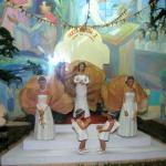 One of Imelda's dioramas inside the Sto. Niño Shrine and Heritage Museum 