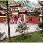 Temple on top of the hill of Qianling Park (Guiyang, Guizhou province)