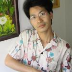 Pagong's white sakura shirt