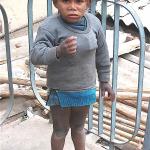 Street child in Delhi