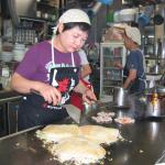 Pancake layers are being built