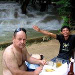 Our kayaking guide made us lunch