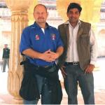 Ravi was anxious to read what I had written about him. 