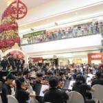 CKC Jose Gomez Symphony Orchestra at a concert in the Mall of Asia Manila, Philippines (Photo CKC PR, Calbayog City)
